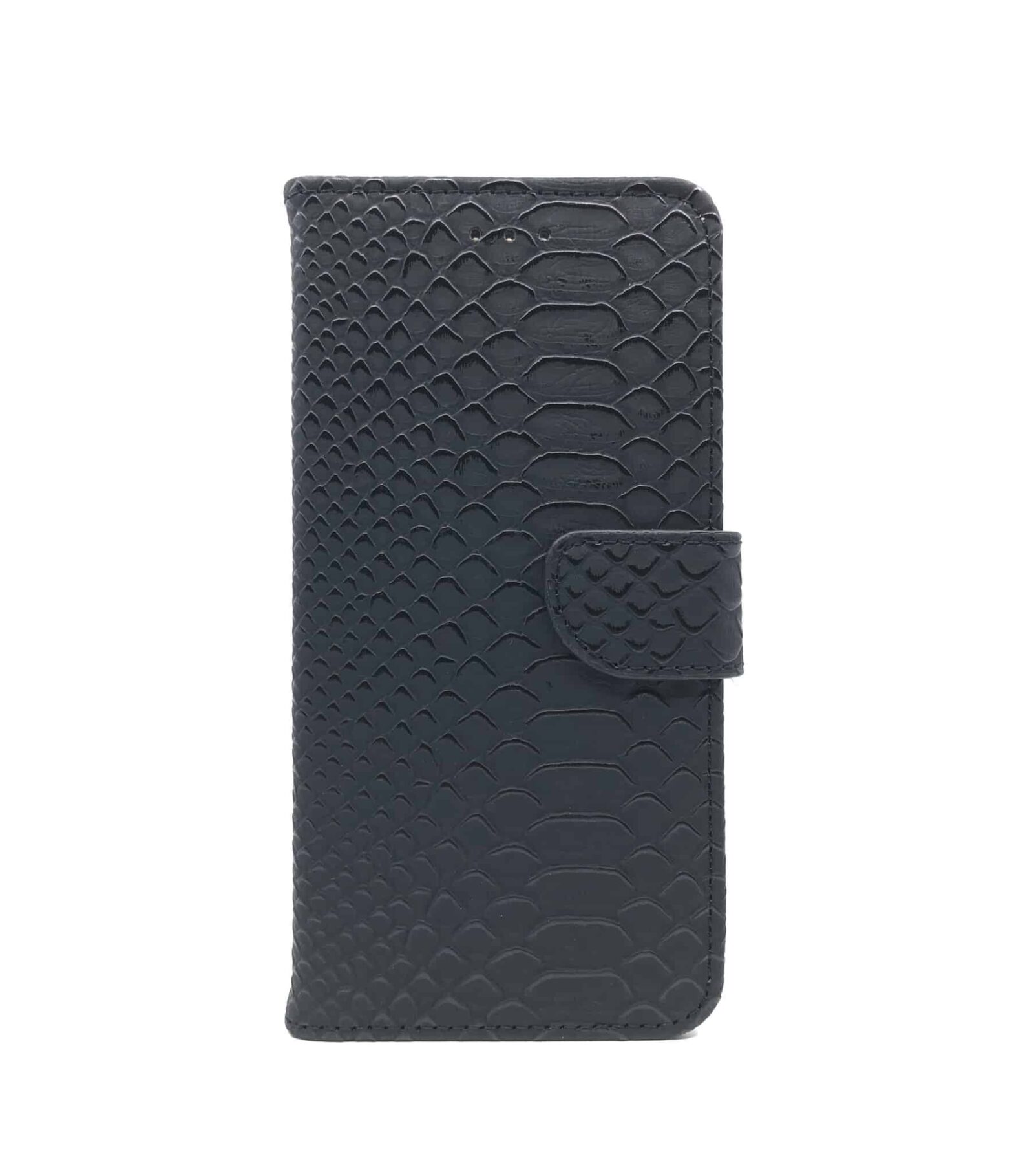 Schubbenprint Bookcase iPhone 8 Plus / 7 Plus - Zwart