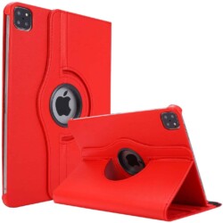 iPad Air 6/5/4 Hoes - Air Cover 11/10.9 Inch - Air 2025/2024/2022/2020 Hoes - Air 6/5/4 Case M2 en M3 - 360 Draaibaar - Roterend Hoesje - Rood