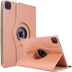 iPad Air 6/5/4 Hoes - Air Cover 11/10.9 Inch - Air 2025/2024/2022/2020 Hoes - Air 6/5/4 Case M2 en M3 - 360 Draaibaar - Roterend Hoesje - Roségoud