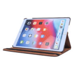 iPad 9/8/7 Hoes – 9e/8e/7e Generatie – 10.2 Inch – Case Cover Hoesje – Bookcase – 2021/2020/2019 – 360 Draaibaar – Roterend – Met Standaard – Bruin - 2