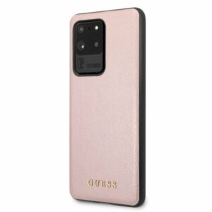 GUESS Iridescent Backcover Hoesje Samsung Galaxy S20 Ultra - Roze 2