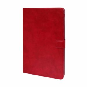 RV Luxe Leren Bookcase Hoes iPad 2 - Rood