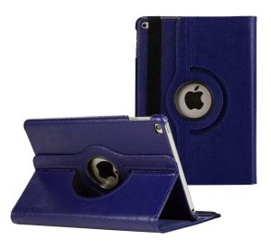 Draaibare Hoes voor iPad 6 / iPad 5 / Air 2 / Air 1 – 9.7 inch – Donkerblauw