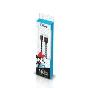 Disney Minnie Mouse Lightning Kabel - 1 Meter - Zwart 1