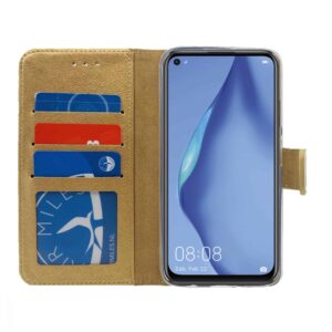 FONU Bookcase Hoesje Huawei P40 Lite - Goud 3