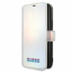 Guess Iridescent Book Cover Beschermhoesje iPhone 11 Pro Max - Zilver cross-sell thumbnail