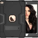 Shockproof Standcase Hoes iPad 7 – iPad 8 – iPad 9 – 10.2 inch – Zwart - 4