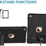Shockproof Standcase Hoes iPad 7 – iPad 8 – iPad 9 – 10.2 inch – Zwart - 3