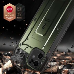 SUPCASE 360° Backcover Hoesje Met Screen Protector iPhone 11 - Metallic Groen 2
