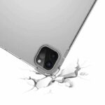 Anti-Shock Siliconen Backcover Hoes iPad Pro 11 - 2022 / 2021 / 2020 - Transparant - 6