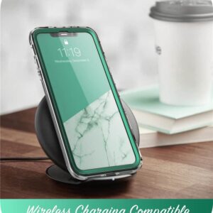 COSMO 360° Backcover Hoesje Met Screen Protector iPhone 11 Pro Max - Prasio Green 6