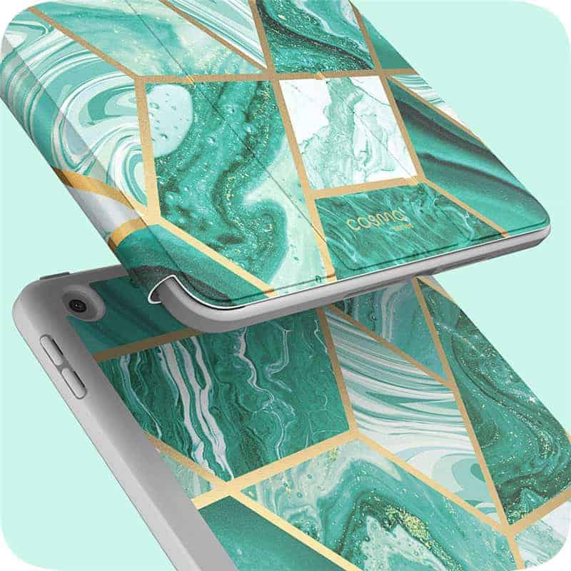 vriendschap Afscheiden Kruis aan Cosmo Bookcase Tablethoes iPad 2018 - 2017 - 9.7 inch - Penhouder - Marble Groen vriendschap Afscheiden Kruis aan Cosmo Bookcase Tablethoes iPad 2018 - 2017 - 9.7 inch - Penhouder - Marble Groen