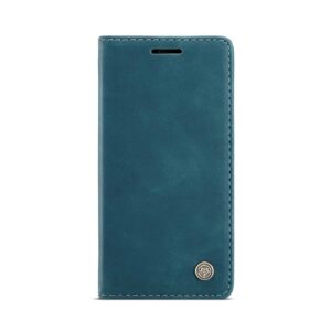 CaseMe Retro Bookcase Hoesje iPhone 12 - 5.4 inch Blauw 3