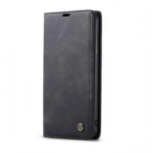 Caseme retro Bookcase Hoesje iPhone 12 Pro Max – Zwart
