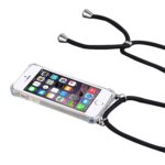 Fonu Siliconen Anti-Shock Backcover Smartphonehoesje met Koord iPhone SE – 5S – 5