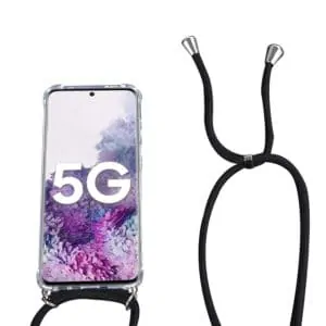 Fonu Siliconen Anti-Shock Telefooncase met Koord Samsung Galaxy S20