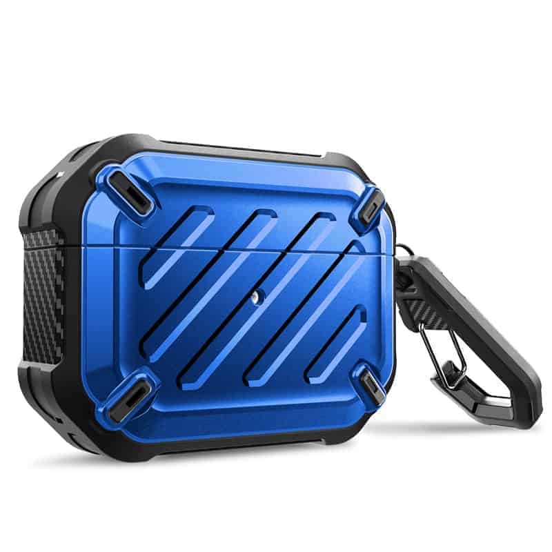 Supcase Unicorn Beetle Rugged Shield Apple AirPod Pro Case - Blauw
