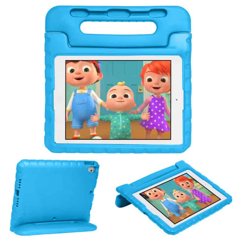 Solidenz EVA iPad Hoes voor kids - iPad 9 - iPad 8 - iPad 7 - 10.2 inch - Blauw