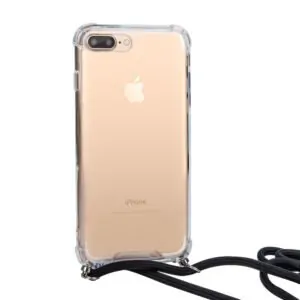 FONU Siliconen Anti-Shock Achterkantje Met Touw iPhone 8 Plus / 7 Plus