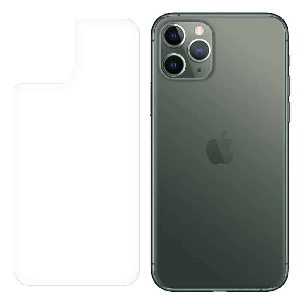 Shinkan Goot bovenstaand Fonu Tempered Glass Protector voor De Achterkant iPhone 11 Pro Max