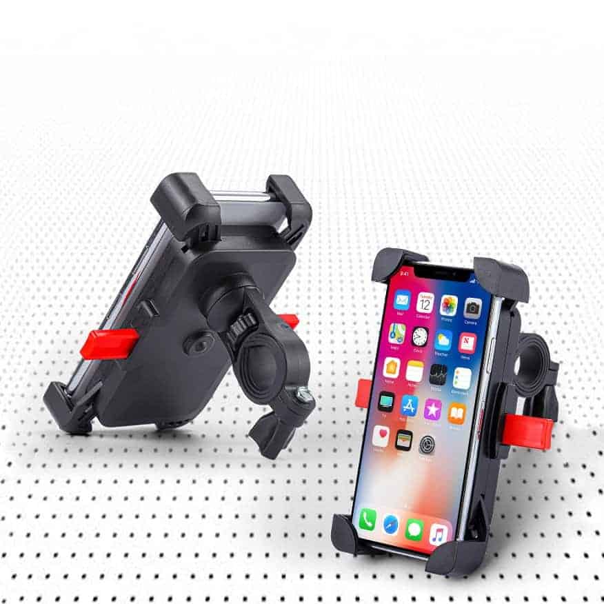 Telefoonhouder Fiets / Motor / Scooter – Universeel – Zwart Telefoonhouder Fiets / Motor / Scooter – Universeel – Zwart