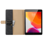 Premium Leren Bookcase Hoes iPad 7 (2019) : iPad 8 (2020) - 10.2 inch - Zwart - 2