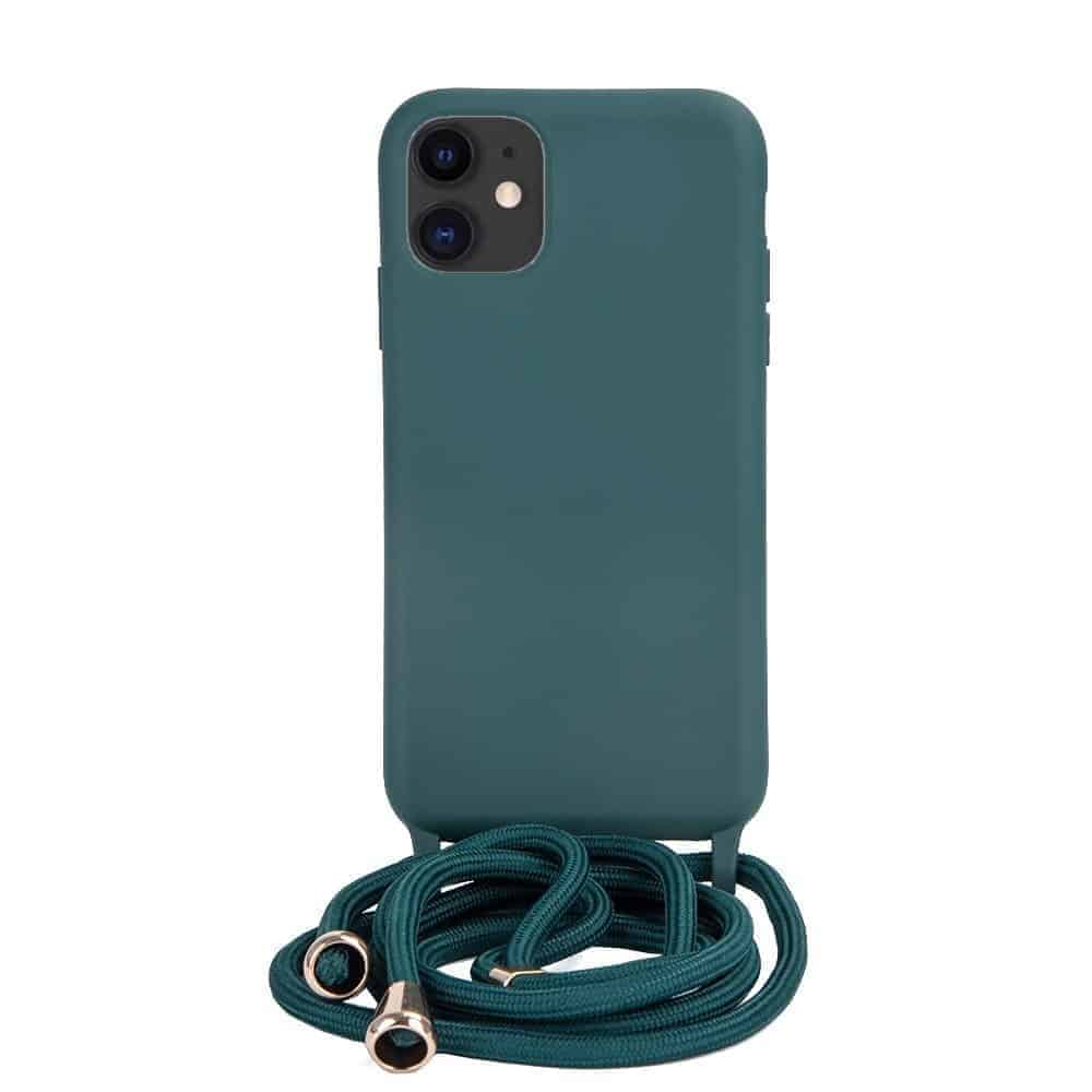 FONU Koord iPhone 12 - 12 mini - Groen 1 v2
