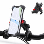 Universeel Telefoonhouder voor Fiets en Motor - 360 draaibaar - tot 6.8 inch