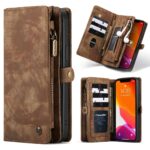 variatie Caseme vintage Wallethoesje iPhone 12 Pro en 12 – Bruin