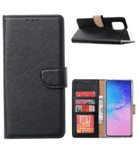 Fonu Book Telefoonhoesje Samsung Galaxy S20 FE – Zwart