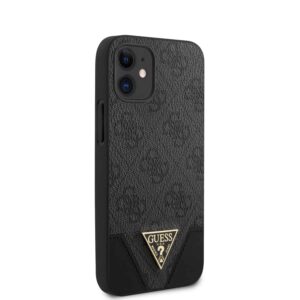 GUESS 4G Logo Backcover Hoesje iPhone 12 Mini - Zwart 4