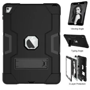 Fonu Extra Stevige Beschermhoes iPad Air 2 2014 – Zwart