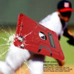 Shockproof Standcase Hoes iPad 2018 - iPad 2017 - 9.7 inch - Rood - 5