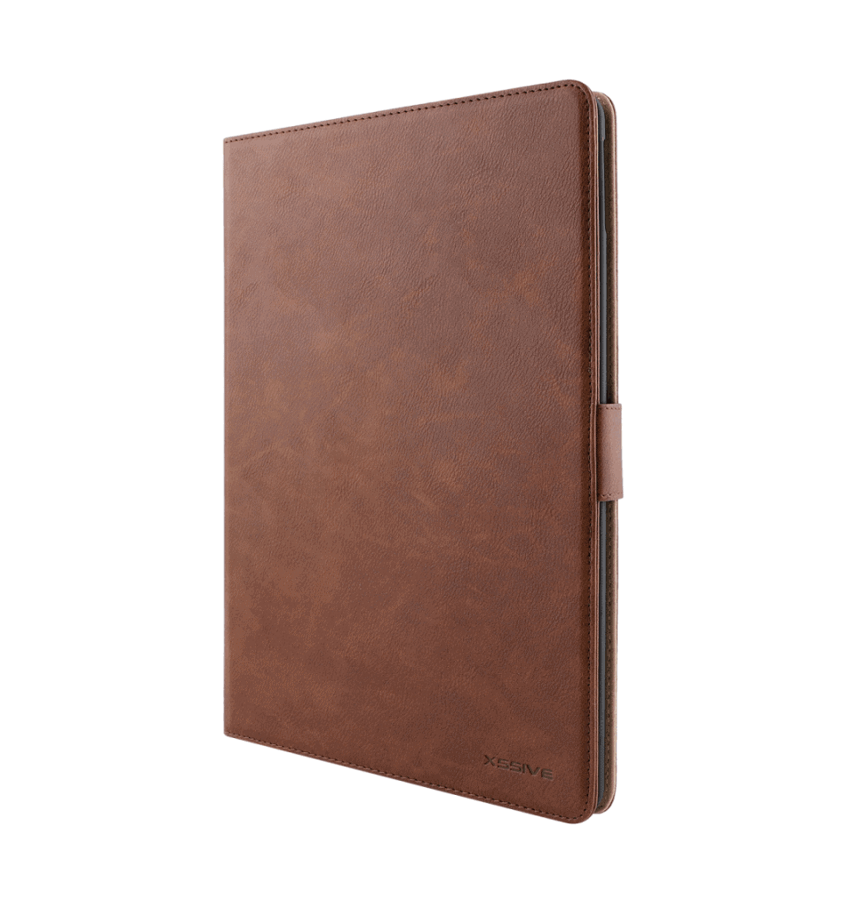 Premium Leren Bookcase Hoes iPad 7 (2019) : iPad 8 (2020) - 10.2 inch - Bruin - 1