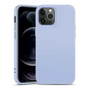 Mooie telefoonhoesje ESR Cloud Siliconen Backcover Hoesje iPhone 12 Pro Max - Paars