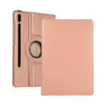 variatie Draaibaare Booklet Cover Samsung Tab S8 – Tab S7 – Rose Gold