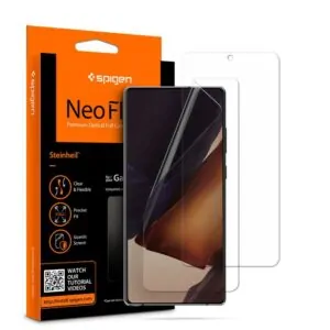 Spigen Neo Flex HD Screenprotector Samsung Galaxy Note 20 – 2 Stuks