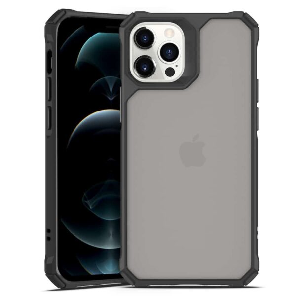 ESR Air Armor Backcover Hoesje iPhone 12 Pro Max - Zwart 1