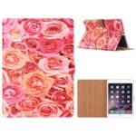variatie FONU Bookcase Hoes Roze Rozen iPad Air 1 (2013) – 9.7 inch – A1474 – A1475