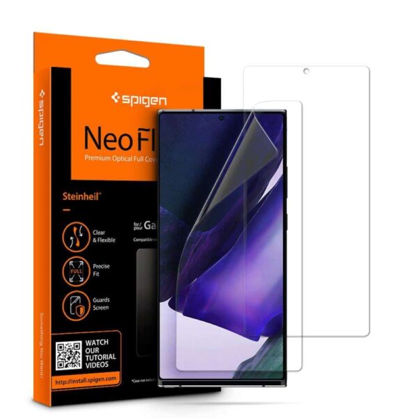 Spigen Neo Flex HD Screenprotector Samsung Galaxy Note 20 Ultra - 2 Stuks 1