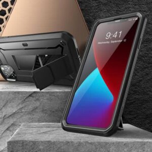 SUPCASE 360° Backcover Hoesje Met Screen Protector iPhone 12 - Zwart 4