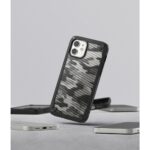 Ringke Fusion X Design Backcase iPhone 12 Mini – Zwart Camo - 5