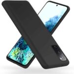 variatie Fonu Siliconen Achterkantje Samsung S20 FE – Zwart