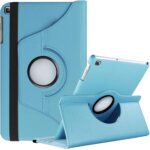 variatie Fonu 360 Book Cover Samsung Tab A7 – Lichtblauw