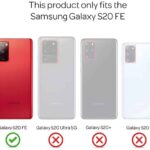 Premium Clear View Case Samsung S20 FE (Fan Edition) - Zwart
