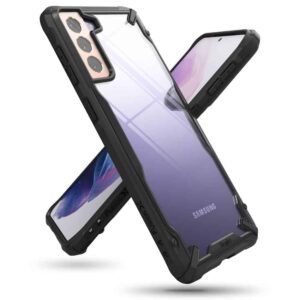 Ringke Fusion X Backcover Hoesje Samsung Galaxy S21 - Zwart 1