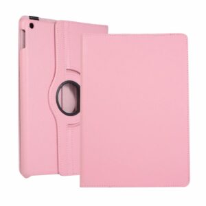 iPad 9/8/7 Hoes - 9e/8e/7e Generatie - 10.2 Inch - Cover Hoesje - Bookcase - 2021/2020/2019 - 360 Draaibaar - Roterend - Met Standaard - Lichtroze