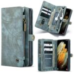 variatie Caseme vintage Gsm Wallet Samsung Galaxy S21 Plus – Blauw