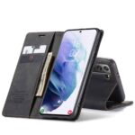 variatie Caseme retro Boek Hoesje Samsung S21 – Zwart