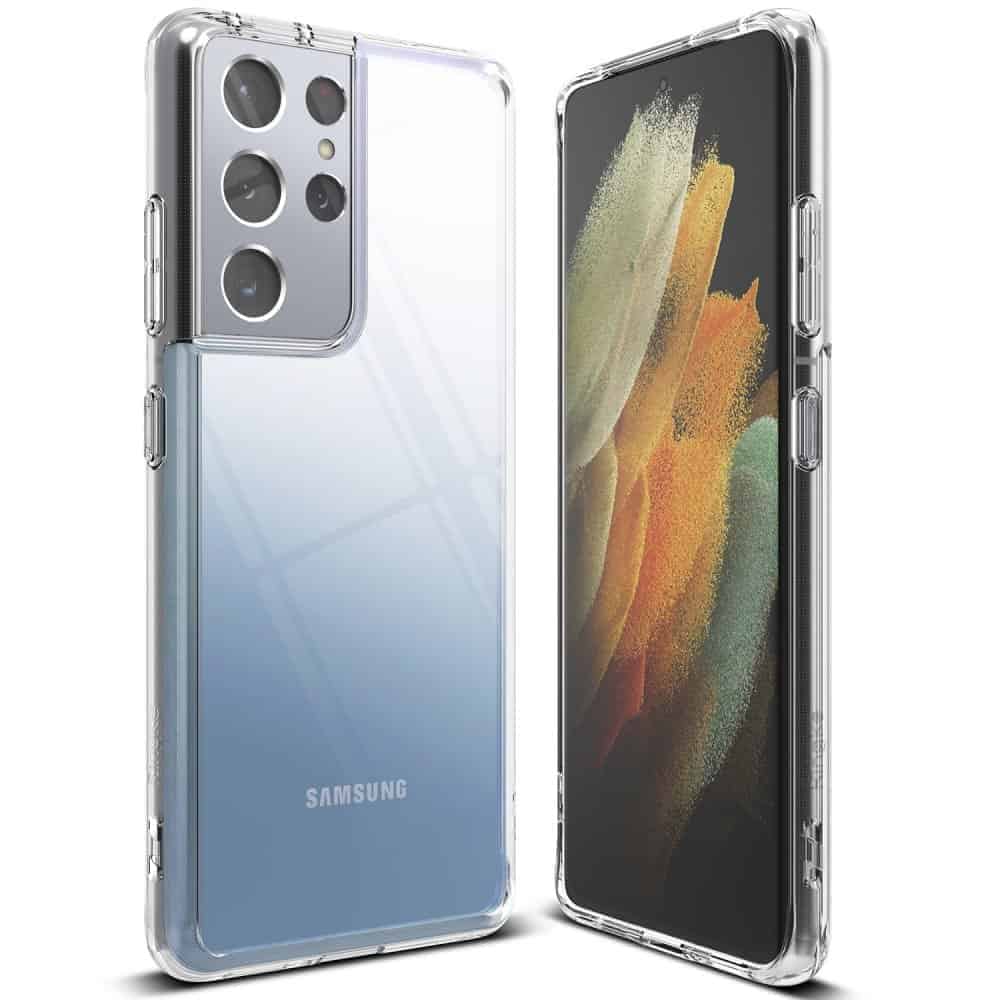 Ringke Fusion Back Case Samsung S21 Ultra - Transparant